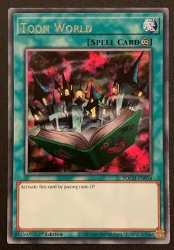Toon World - TOCH-EN054 - Rare - 1st Edition - Yugioh TCG - Image 1