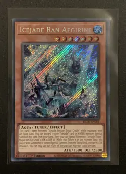 Icejade Ran Aegirine - BLTR-EN081 - Secret Rare - 1st Edition - Yugioh TCG - Image 1
