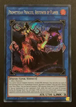 Promethean Princess, Bestower of Flames - RA03-EN050 - Secret Rare - 1st YuGiOh - Image 1