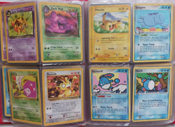 Pokemon WOTC Vintage Collection Holo Rare Cards Base Sets 1999 Binder Folder Lot - Image 5