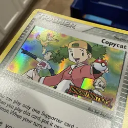 Pokemon Copycat 73/101 EX Dragon Frontiers Reverse Holo Card LP/NMCondition - Image 3