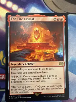 ~ The Fire Crystal ~ NM ~ Universes Beyond: FINAL FANTASY ~ MTG ~ - Image 1