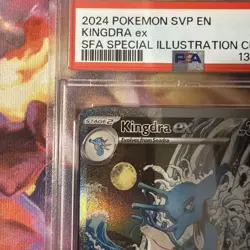Kingdra ex 131 Sv: Scarlet & Violet Promo Cards Holo PSA 9 - Image 3