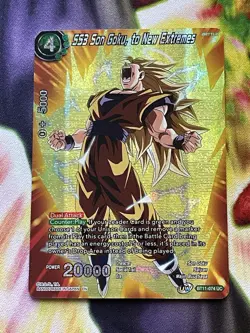SS3 Son Goku, To New Extremes BT11-074 UC Foil DBS Card - Image 1