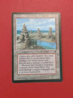 SAND SILOS mtg LP Fallen Empires 1 Rare - Image 1