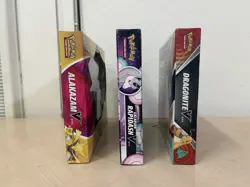 Pokemon TCG Tyranitar V Tin | Rapidash V |Dragonite V | Alakazam V Boxes Sealed - Image 2