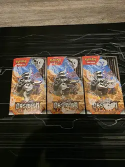 Pokemon TCG Obsidian Flames Sealed Half Booster Box (18 Packs) - NEW SEALED✅ - Image 4