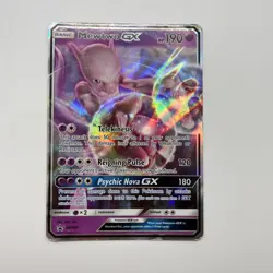 Pokemon TCG Mewtwo GX SM Black Star Promo SM196 Promo - Image 2