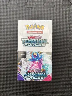 Pokemon: Scarlet & Violet Temporal Forces Half Booster Box (18 Packs) (Sealed) - Image 1