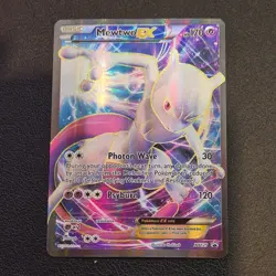 Pokemon - Mewtwo EX Full Art Black Star Promo XY125 Holo NM - Image 1