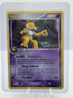 2005 Pokemon EX Delta Species Stamped Holo 23/113 Hypno - Image 1