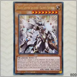 Black Luster Soldier - Sacred Soldier - TOCH-EN035 - Rare 1st Edition Yugioh - Image 1