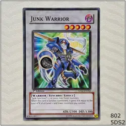 Junk Warrior - 5DS2-EN042 - Common 1st Edition Yugioh - Image 1