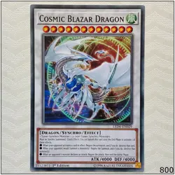 Cosmic Blazar Dragon - LED6-EN029 - Common 1st Edition Yugioh - Image 1