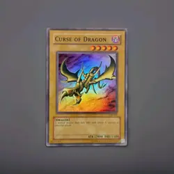 Yu-Gi-Oh LOB-066 Curse of Dragon Super Rare Holo Card NM/Mint Condition - Image 1