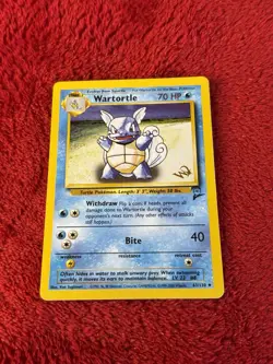 Wartortle [W Stamped] 063/130 Wotc Promo Regular Pokemon Card Lp+ - Image 1