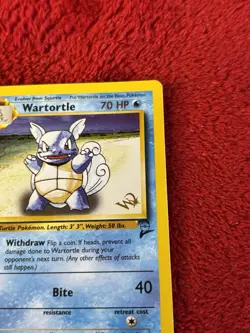 Wartortle [W Stamped] 063/130 Wotc Promo Regular Pokemon Card Lp+ - Image 2