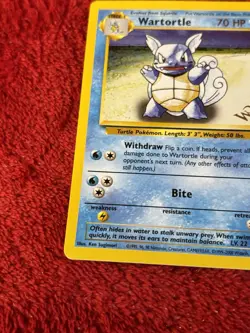 Wartortle [W Stamped] 063/130 Wotc Promo Regular Pokemon Card Lp+ - Image 4