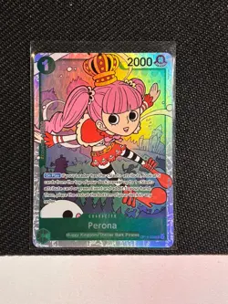 *TWO* One Piece TCG OP12 Legacy of the Master Perona Card OP12-034 P-SR - Image 4