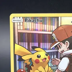 Pikachu 241/236 Cosmic Eclipse Secret Rare Holo LP Pokemon TCG Card - Image 2