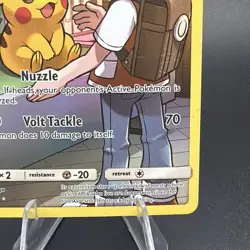 Pikachu 241/236 Cosmic Eclipse Secret Rare Holo LP Pokemon TCG Card - Image 4