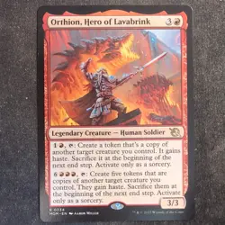 Orthion, Hero of Lavabrink - March of the Machine (MTG) - Image 1