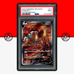 Pokemon PSA 9 Entei V Holo s12a SAR 213/172 VSTAR Universe Japanese - Image 1