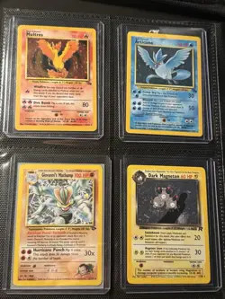POKEMON COLLECTION Base Set Unlimited Rarities + Modern Full Art Rare Binder - Image 4