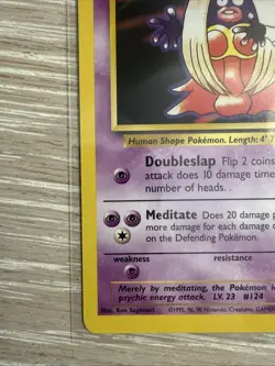 Pokemon TCG Jynx Base Set 31/102 Regular 1999-2000 Wizards Base Set Copyright... - Image 4