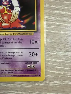 Pokemon TCG Jynx Base Set 31/102 Regular 1999-2000 Wizards Base Set Copyright... - Image 5