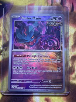 Pokemon TCG Flutter Mane 043/131 Reverse Holo Pokeball Prismatic Evolutions NM - Image 1
