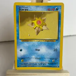 Staryu 65/102 Base Set Unlimited Common Pokemon Light Play+ - Image 1