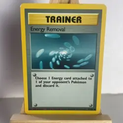 Energy Removal 092/102 Base Set (Unlimited) Regular Common Trainer Pokemon MP+ - Image 1