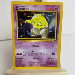 Drowzee 49/102 Base Set Unlimited Common Pokemon Light Play+ - Image 1