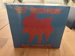 Pokemon TCG Sword Shield Zamazenta Elite Trainer Box, New sealed - Image 1
