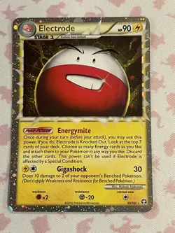 Pokemon TCG Electrode Prime 93/102 Ultra Rare Holo NM - Image 1