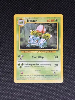 Pokemon TCG IVYSAUR 30/102 Base Set WOTC - Image 3
