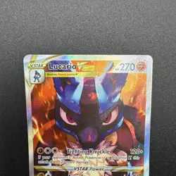 Pokemon TCG Lucario VSTAR SWSH291 Promo Crown Zenith MINT/NM Condition - Image 4