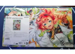 Gundam Card Game Suletta And Miorine Evx02 Playmat And Card Set Bandai Card Fest - Image 1