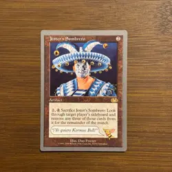 Jester's Sombrero NM Unglued Rare MTG Magic The Gathering Card - Image 1