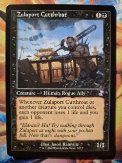 Zulaport Cutthroat Retro Magic The Gathering Card, Time Spiral Remastered, 337 - Image 1