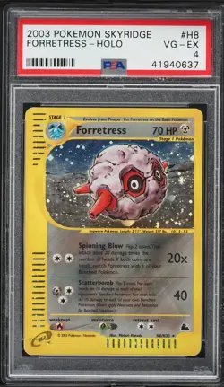 PSA 4 Forretress Holo Rare Skyridge 2003 Pokemon Card #H8 - Image 1