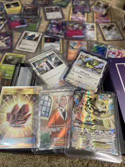 Used Pokemon Lot V As Seen Over 1K Cards Some Dents And Tears - Image 2
