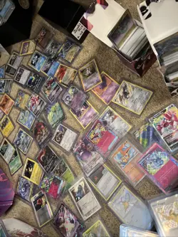 Used Pokemon Lot V As Seen Over 1K Cards Some Dents And Tears - Image 5