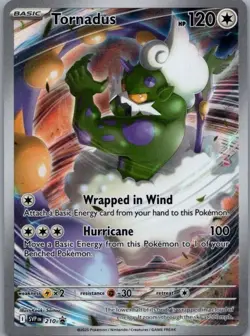 Pokemon Card Tornadus 210 Black Star Promo - Near Mint - Image 1