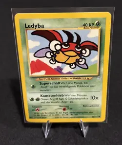 Rare Vintage Pokemon TCG - Ledyba - German/Deutsch - 63/111 Neo Genesis - Image 1