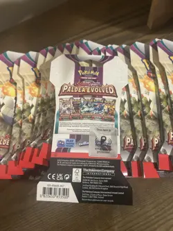 Pokemon TCG - Paldea Evolved Sleeved Booster Packs x20 - Image 2