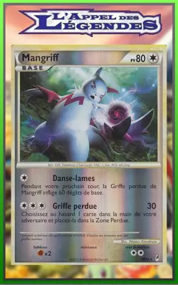 Mangriff Reverse - HS05:L'appel des Legendes - 39/95 - Carte Pokemon Francaise - Image 1