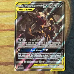 Pokemon TCG Umbreon & Darkrai GX SM241 Tag Team Promo - Image 1