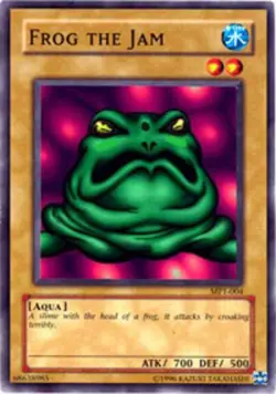 Yugioh! LP Frog the Jam - MP1-004 - Common - Limited Edition Lightly Played, Eng - Image 1